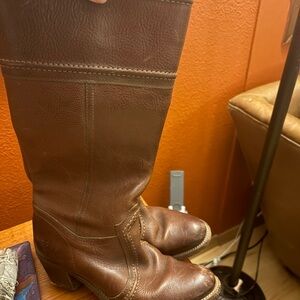 Frye Tan Leather Boot